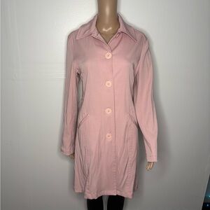 Le Chateau Light Pink Trench Coat